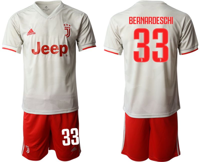 Men 2019-2020 club Juventus FC hoaway #33 white Soccer Jerseys